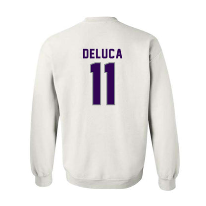Kansas State - NCAA Women's Soccer : Emerson DeLuca - Wildcat hand sign Crewneck Sweatshirt-1