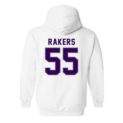 Kansas State - NCAA Football : Kyle Rakers - Wildcat hand sign Hooded Sweatshirt-1