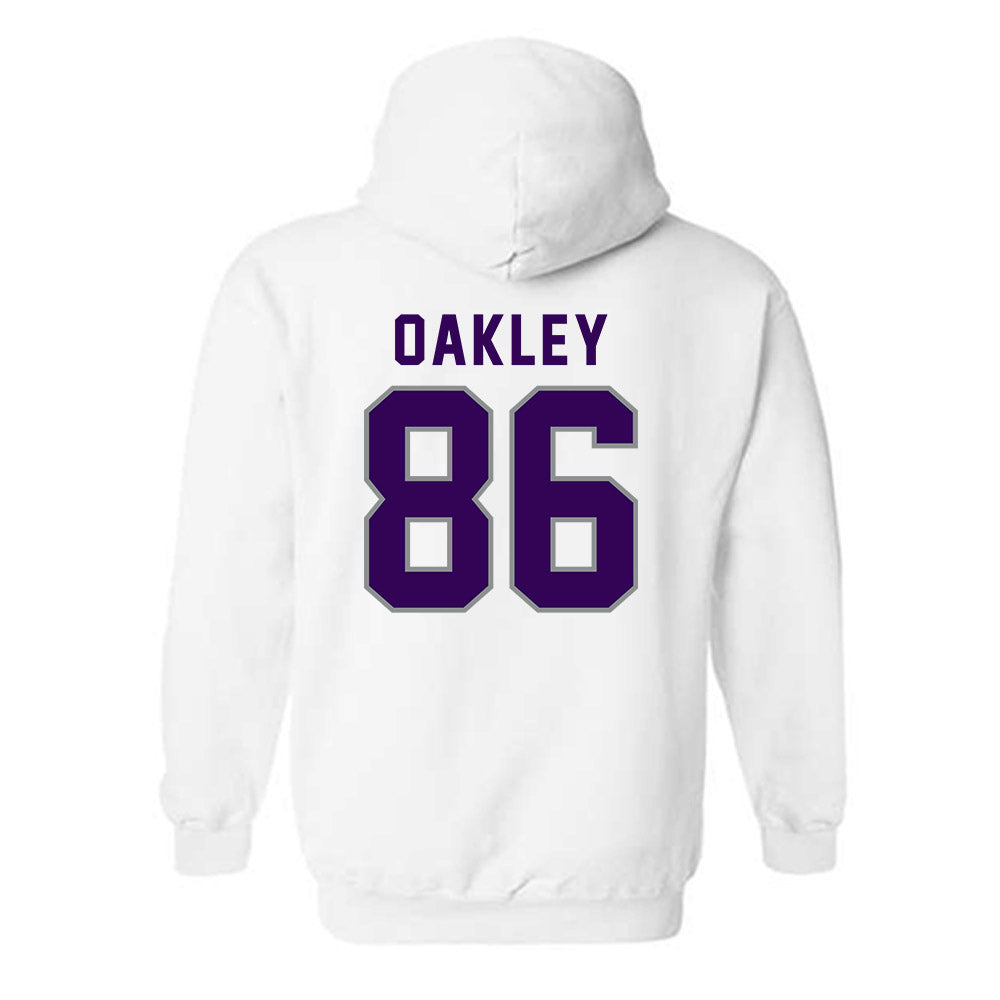 Kansas State - NCAA Football : Garrett Oakley - Wildcat hand sign Hooded Sweatshirt-1