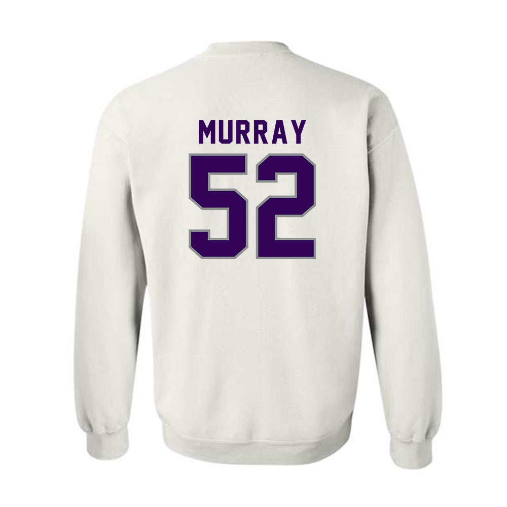 Kansas State - NCAA Baseball : Chandler Murray - Wildcat hand sign Crewneck Sweatshirt-1