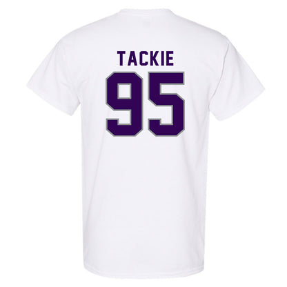Kansas State - NCAA Football : Patrick Tackie - Wildcat hand sign T-Shirt-1