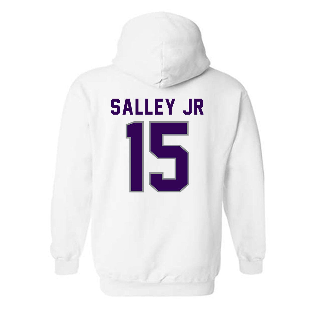 Kansas State - NCAA Football : Derrick Salley jr - Wildcat hand sign Hooded Sweatshirt-1