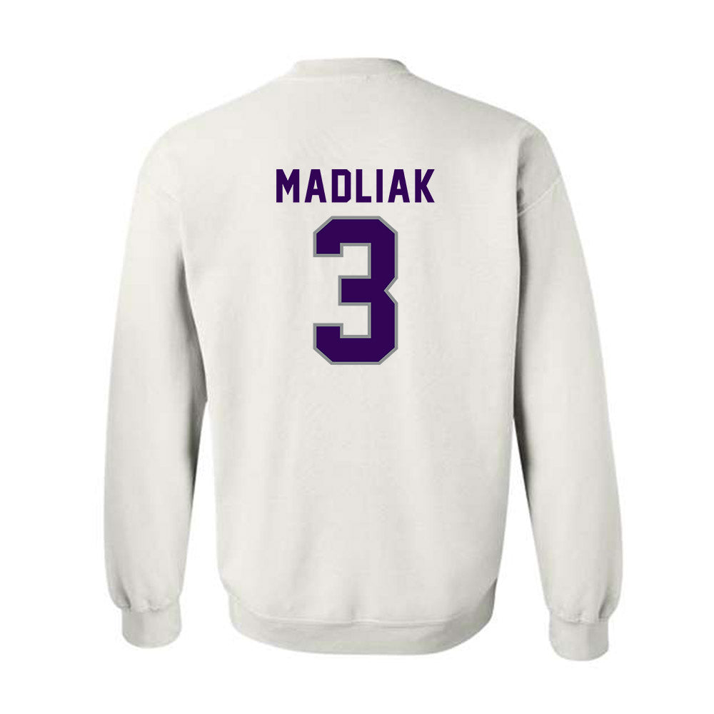 Kansas State - NCAA Baseball : Bear Madliak - Wildcat hand sign Crewneck Sweatshirt-1