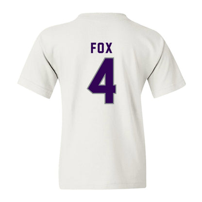Kansas State - NCAA Women's Volleyball : Reagan Fox - Wildcat hand sign Youth T-Shirt-1