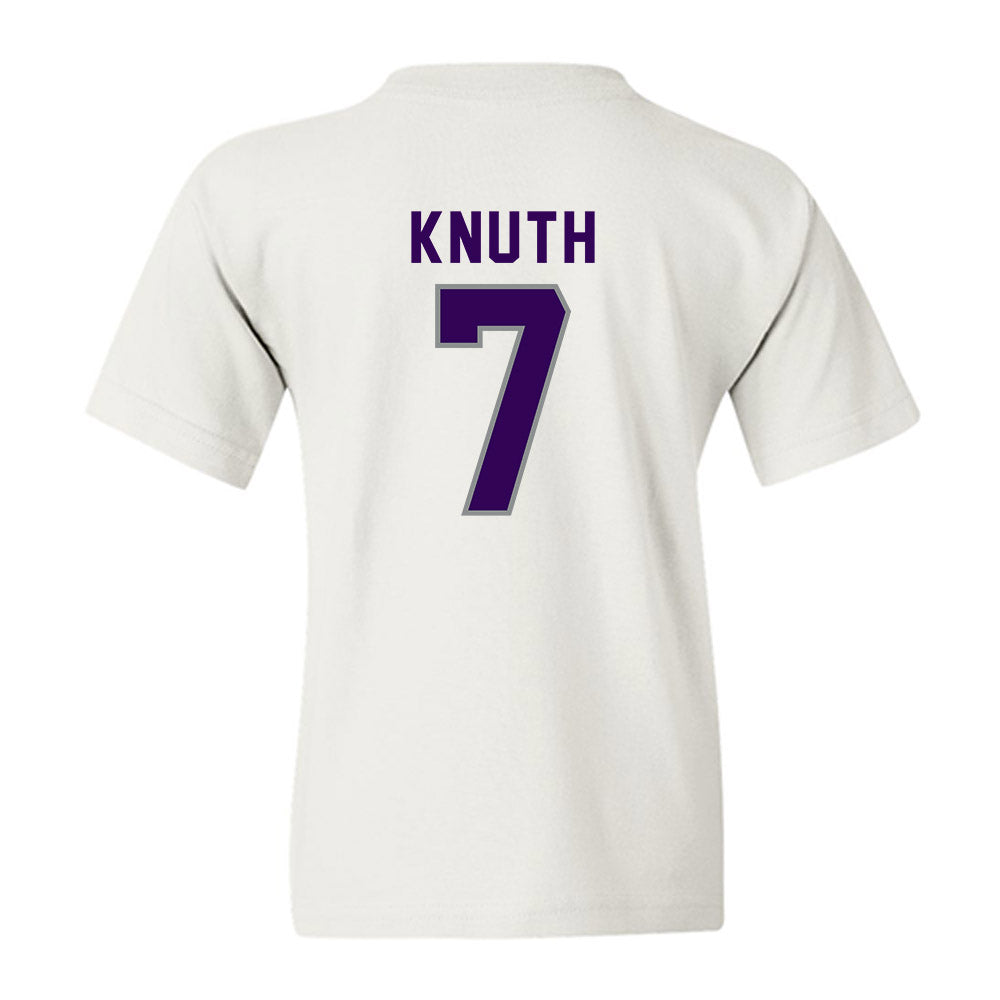 Kansas State - NCAA Football : Jacob Knuth - Wildcat hand sign Youth T-Shirt-1