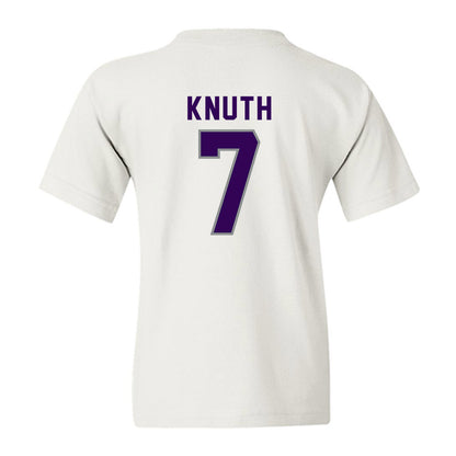 Kansas State - NCAA Football : Jacob Knuth - Wildcat hand sign Youth T-Shirt-1