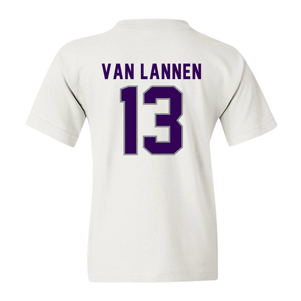 Kansas State - NCAA Women's Volleyball : Emerson Van Lannen - Wildcat hand sign Youth T-Shirt-1