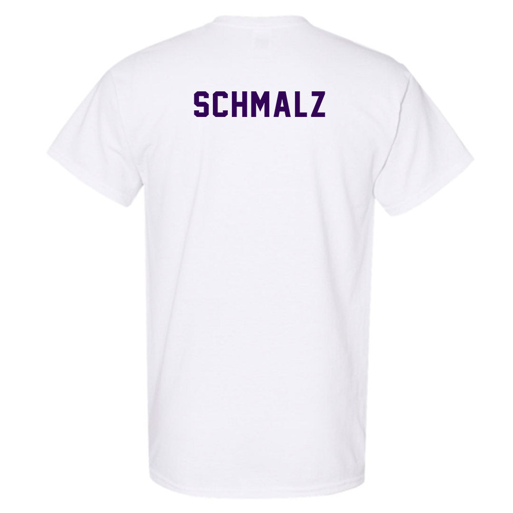 Kansas State - NCAA Women's Rowing : Kiersten Schmalz - Wildcat hand sign T-Shirt-1
