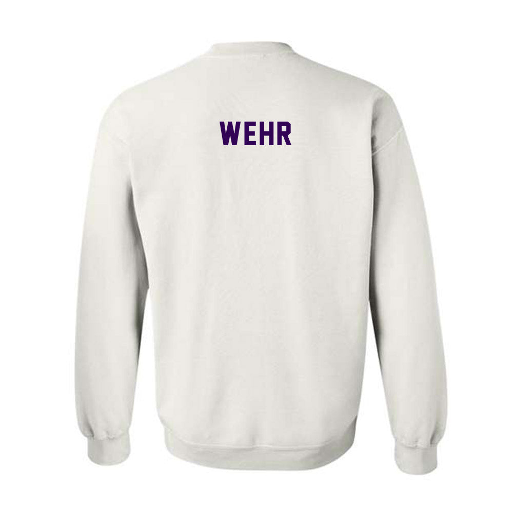 Kansas State - NCAA Women's Rowing : Nora Wehr - Wildcat hand sign Crewneck Sweatshirt-1