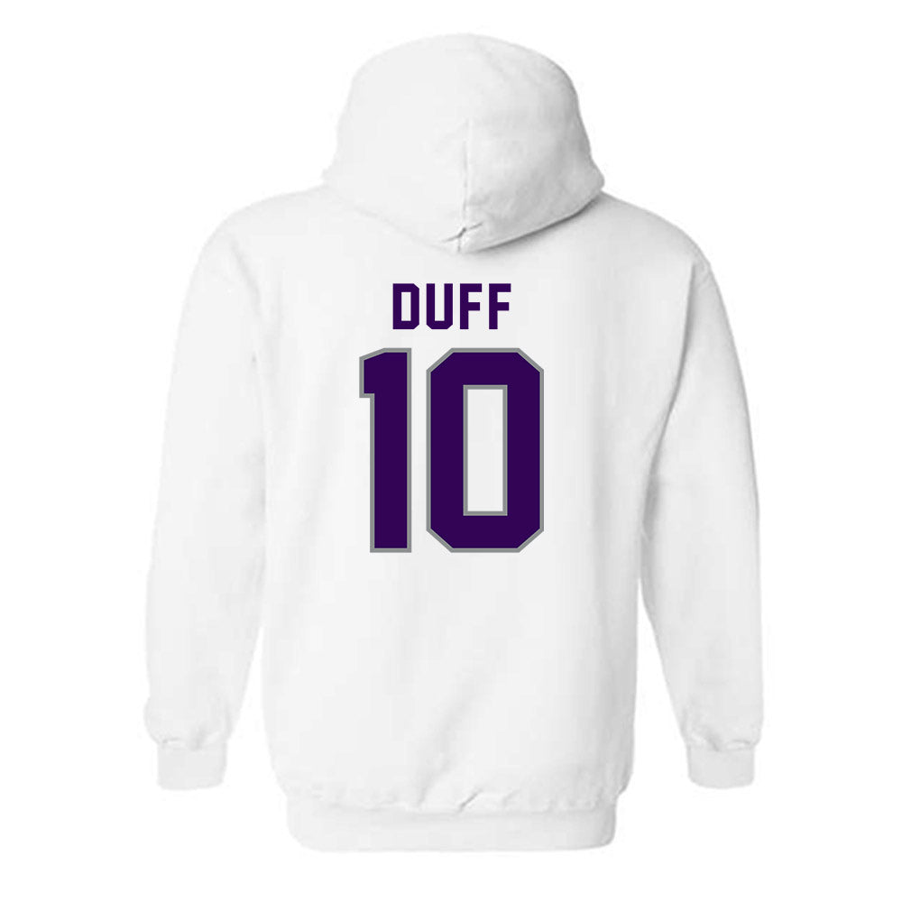 Kansas State - NCAA Football : Dillon Duff - Wildcat hand sign Hooded Sweatshirt-1