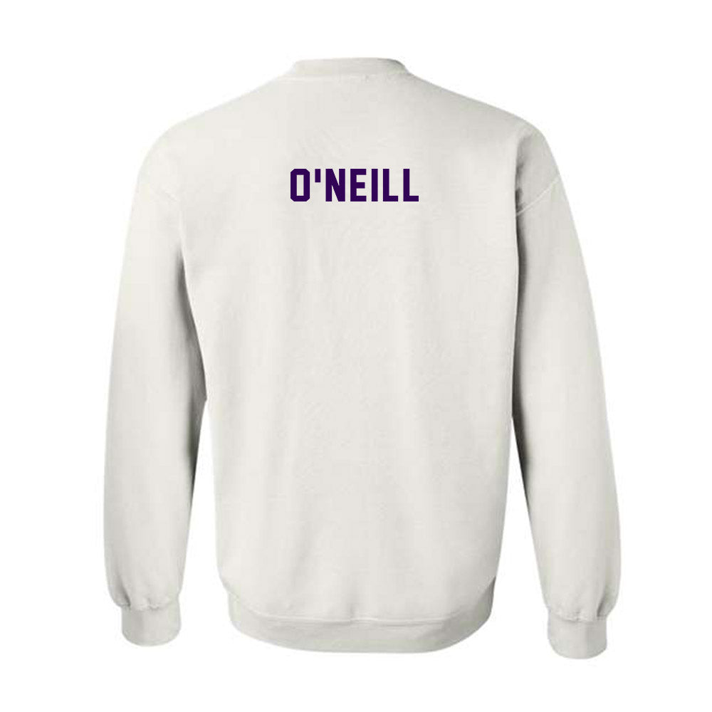 Kansas State - NCAA Football : Aidan O'Neill - Wildcat hand sign Crewneck Sweatshirt-1