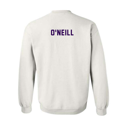 Kansas State - NCAA Football : Aidan O'Neill - Wildcat hand sign Crewneck Sweatshirt-1