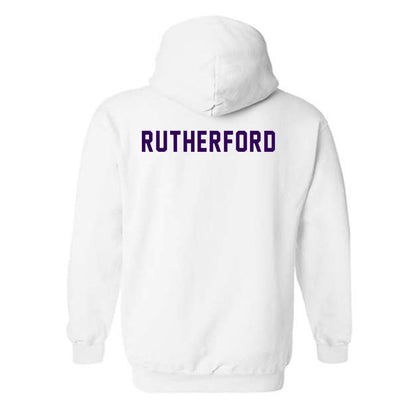 Kansas State - NCAA Women's Rowing : Alexis Rutherford - Wildcat hand sign Hooded Sweatshirt-1