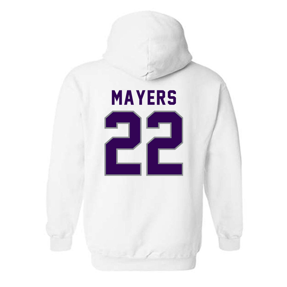 Kansas State - NCAA Women's Soccer : Langley Mayers - Wildcat hand sign Hooded Sweatshirt-1