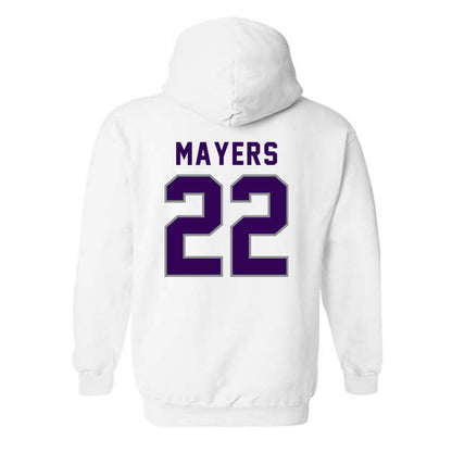 Kansas State - NCAA Women's Soccer : Langley Mayers - Wildcat hand sign Hooded Sweatshirt-1