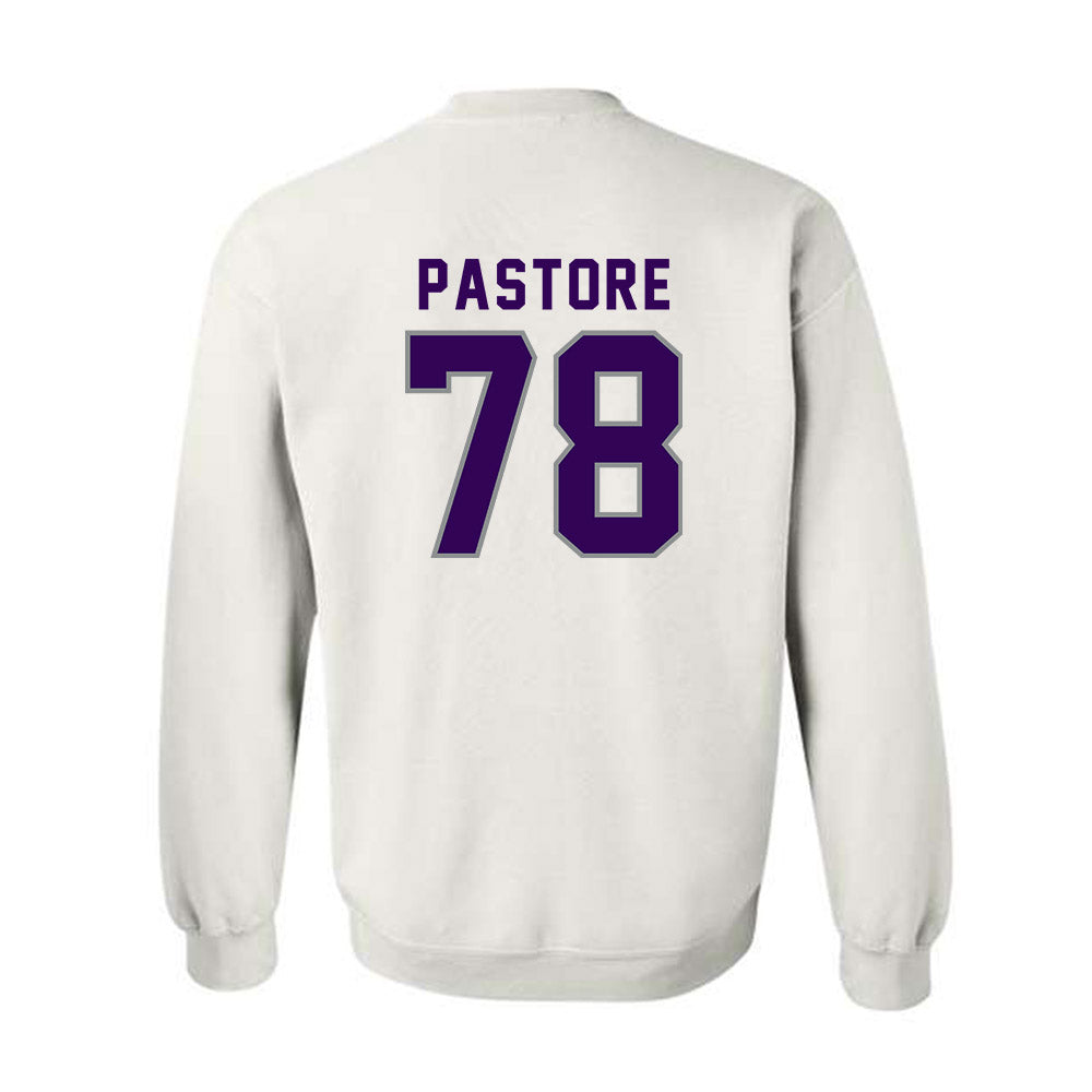 Kansas State - NCAA Football : John Pastore - Wildcat hand sign Crewneck Sweatshirt-1