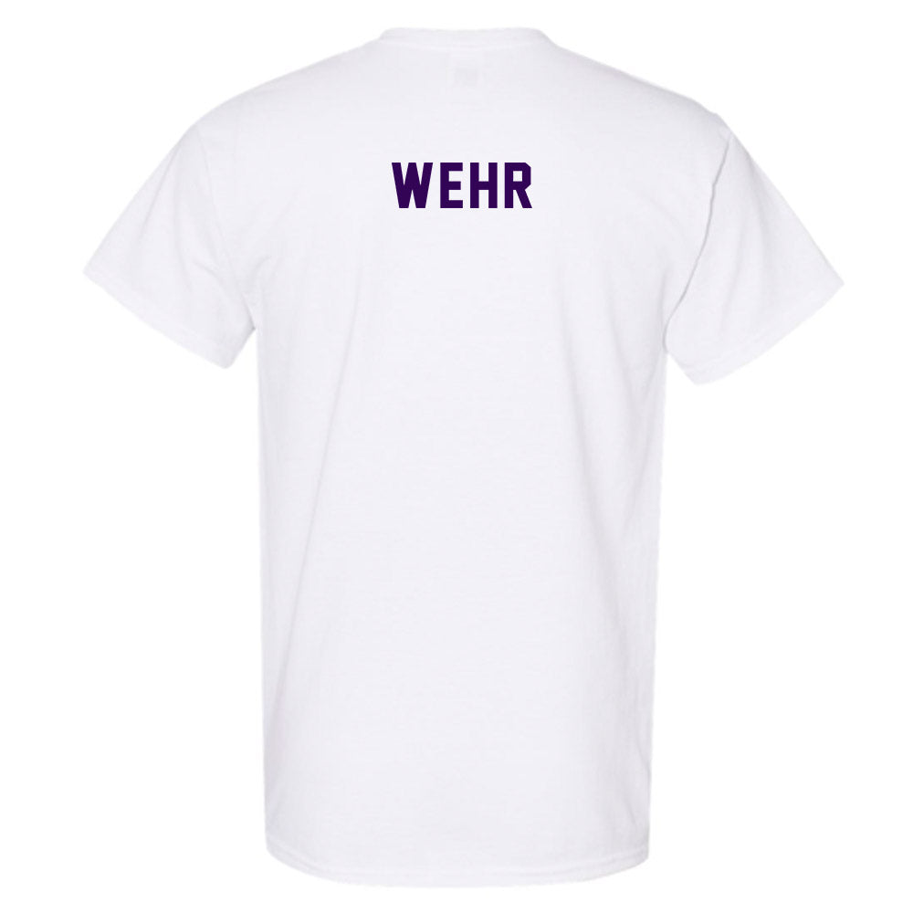 Kansas State - NCAA Women's Rowing : Nora Wehr - Wildcat hand sign T-Shirt-1