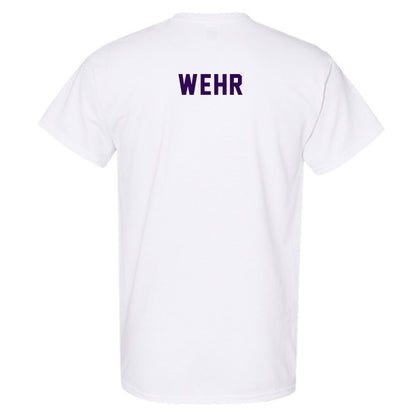Kansas State - NCAA Women's Rowing : Nora Wehr - Wildcat hand sign T-Shirt-1