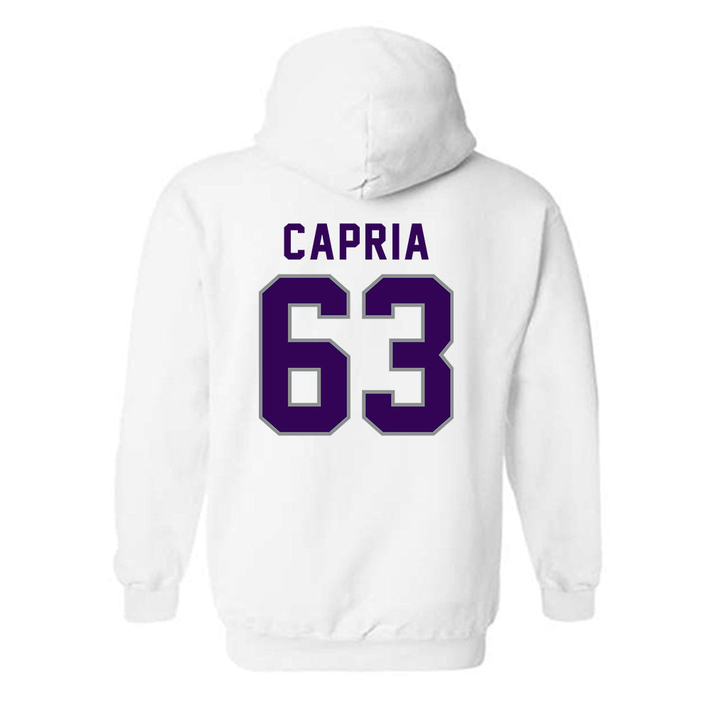Kansas State - NCAA Football : Michael Capria - Wildcat hand sign Hooded Sweatshirt-1