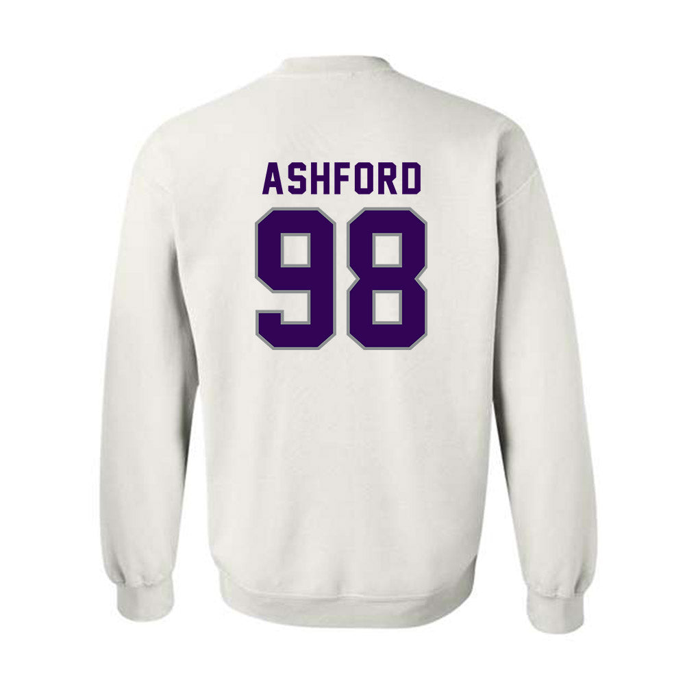Kansas State - NCAA Football : Tucker Ashford - Wildcat hand sign Crewneck Sweatshirt-1