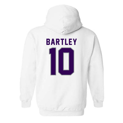 Kansas State - NCAA Football : Logan Bartley - Wildcat hand sign Hooded Sweatshirt-1