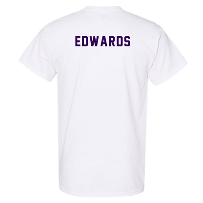 Kansas State - NCAA Women's Track & Field : Jourdin Edwards - Wildcat hand sign T-Shirt-1