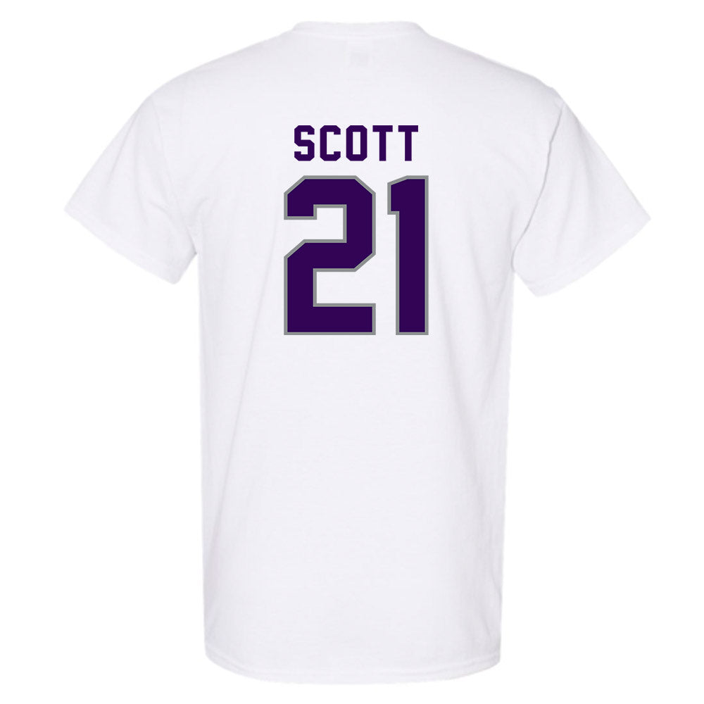 Kansas State - NCAA Football : jojo scott - Wildcat hand sign T-Shirt-1