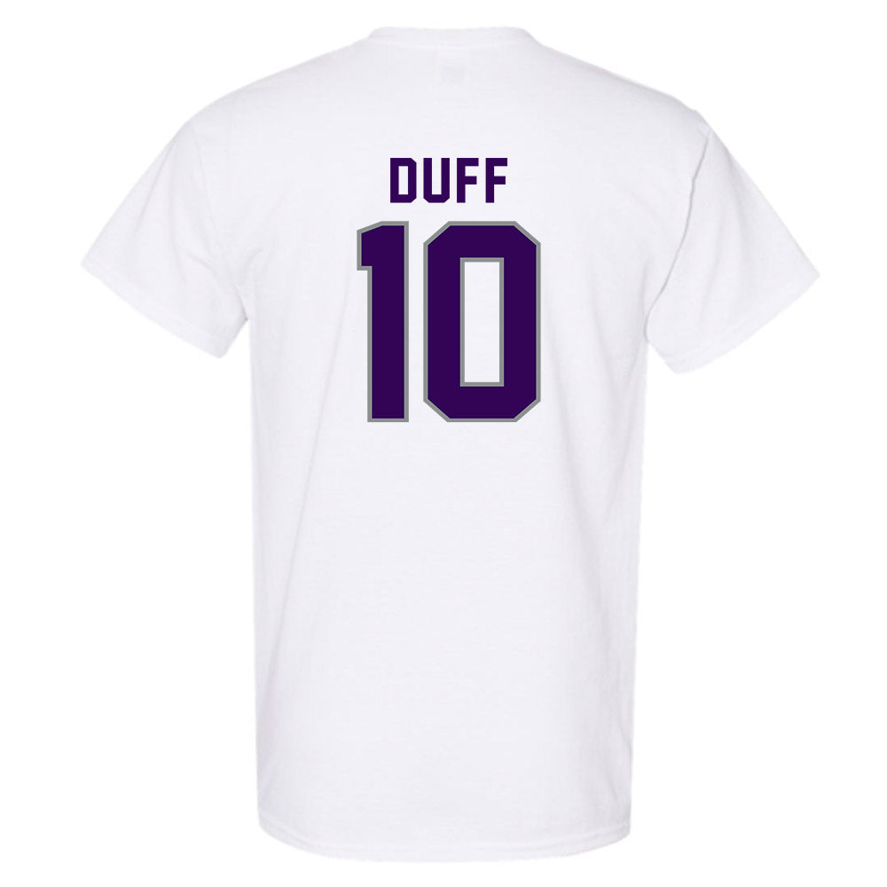 Kansas State - NCAA Football : Dillon Duff - Wildcat hand sign T-Shirt-1