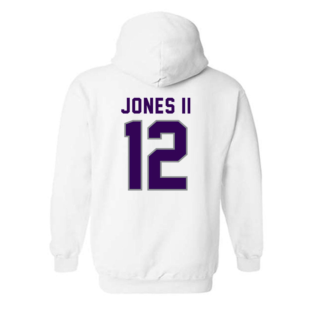 Kansas State - NCAA Baseball : Paul Jones II - Wildcat hand sign Hooded Sweatshirt-1
