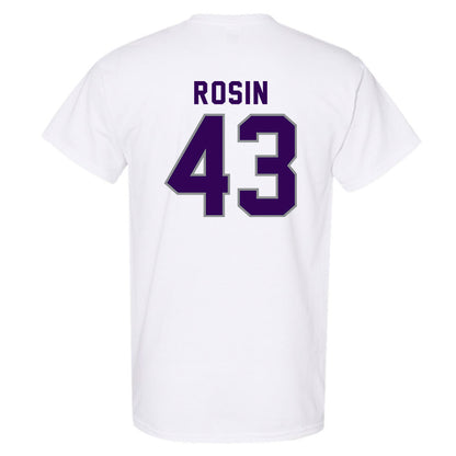Kansas State - NCAA Baseball : Ben Rosin - Wildcat hand sign T-Shirt-1