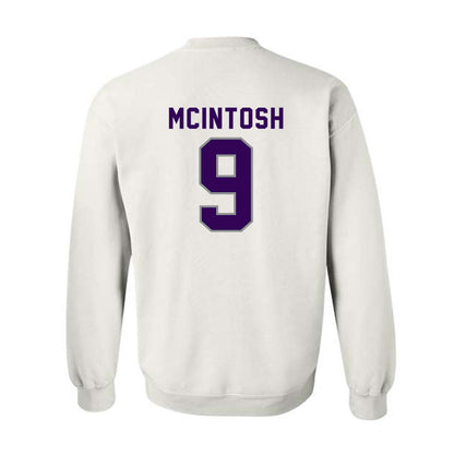 Kansas State - NCAA Football : Donovan McIntosh - Wildcat hand sign Crewneck Sweatshirt-1