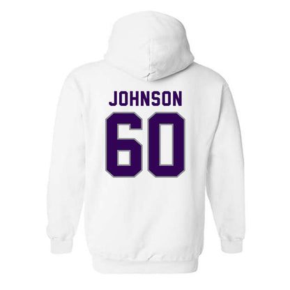 Kansas State - NCAA Football : Andrew Johnson - Wildcat hand sign Hooded Sweatshirt-1