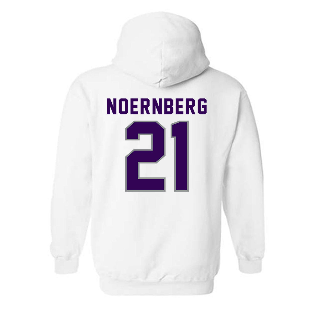 Kansas State - NCAA Football : Bryce Noernberg - Wildcat hand sign Hooded Sweatshirt-1