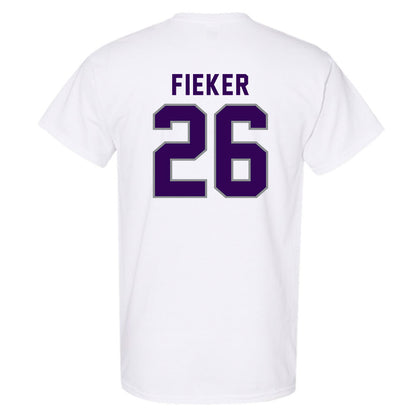 Kansas State - NCAA Women's Soccer : Landry Fieker - Wildcat hand sign T-Shirt-1