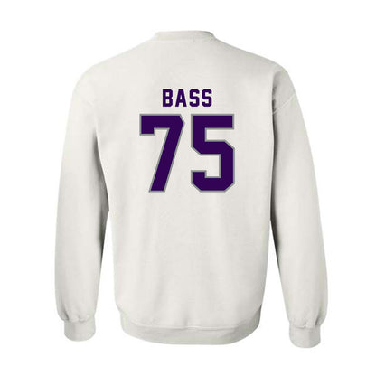 Kansas State - NCAA Football : Holden Bass - Wildcat hand sign Crewneck Sweatshirt-1