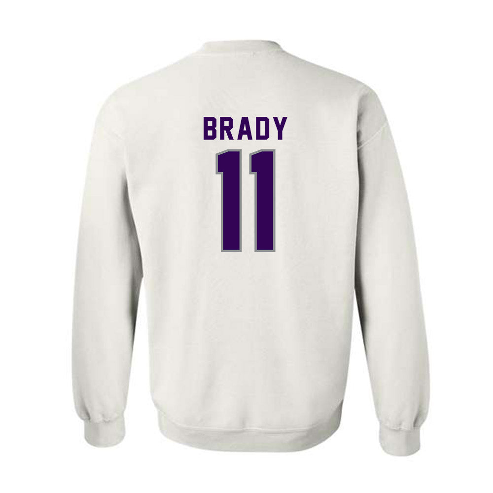 Kansas State - NCAA Women's Volleyball : Skylar Brady - Wildcat hand sign Crewneck Sweatshirt-1