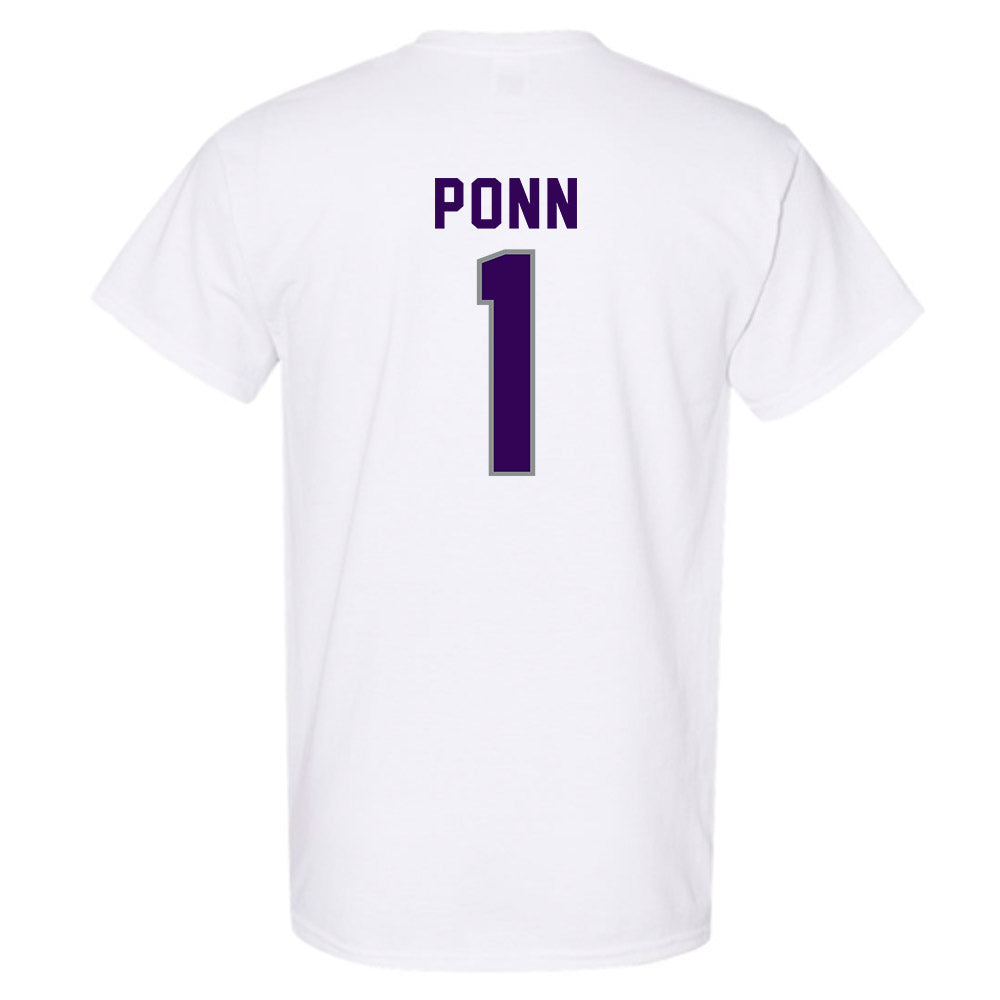 Kansas State - NCAA Women's Volleyball : Caleigh Ponn - Wildcat hand sign T-Shirt-1