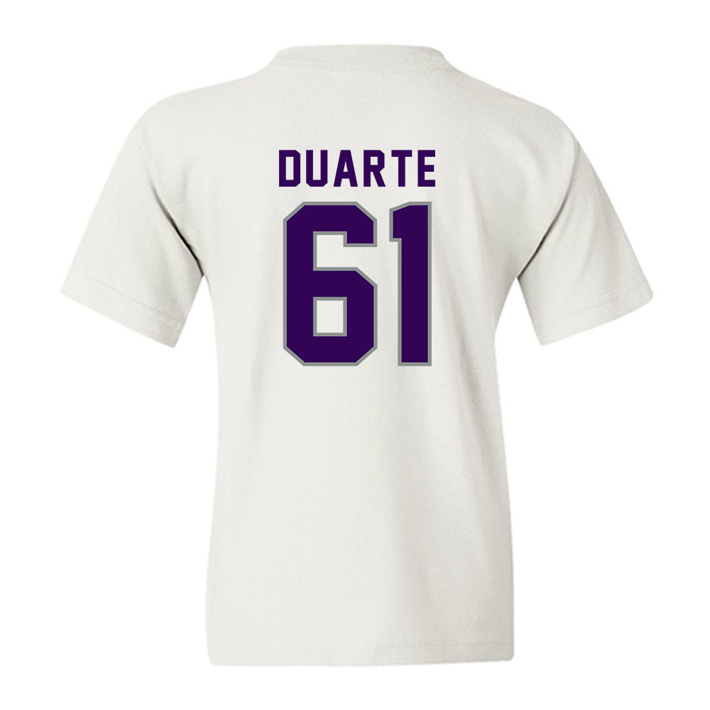 Kansas State - NCAA Football : Chase Duarte - Wildcat hand sign Youth T-Shirt-1