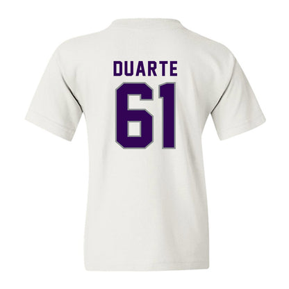 Kansas State - NCAA Football : Chase Duarte - Wildcat hand sign Youth T-Shirt-1