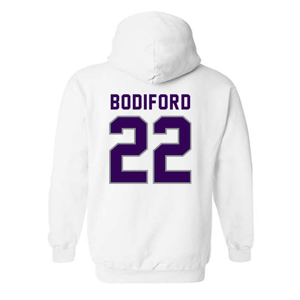 Kansas State - NCAA Football : Makari Bodiford - Wildcat hand sign Hooded Sweatshirt-1