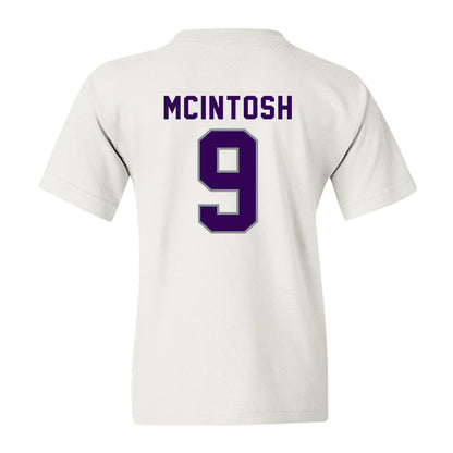 Kansas State - NCAA Football : Donovan McIntosh - Wildcat hand sign Youth T-Shirt-1