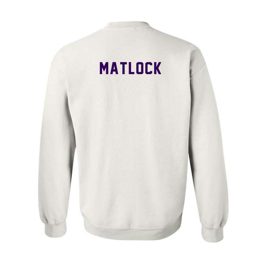 Kansas State - NCAA Men's Track & Field : Nen Matlock - Wildcat hand sign Crewneck Sweatshirt-1