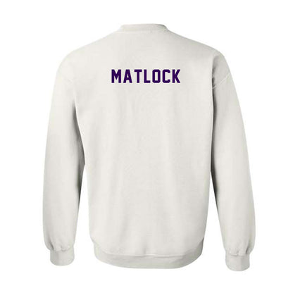 Kansas State - NCAA Men's Track & Field : Nen Matlock - Wildcat hand sign Crewneck Sweatshirt-1