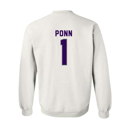 Kansas State - NCAA Women's Volleyball : Caleigh Ponn - Wildcat hand sign Crewneck Sweatshirt-1
