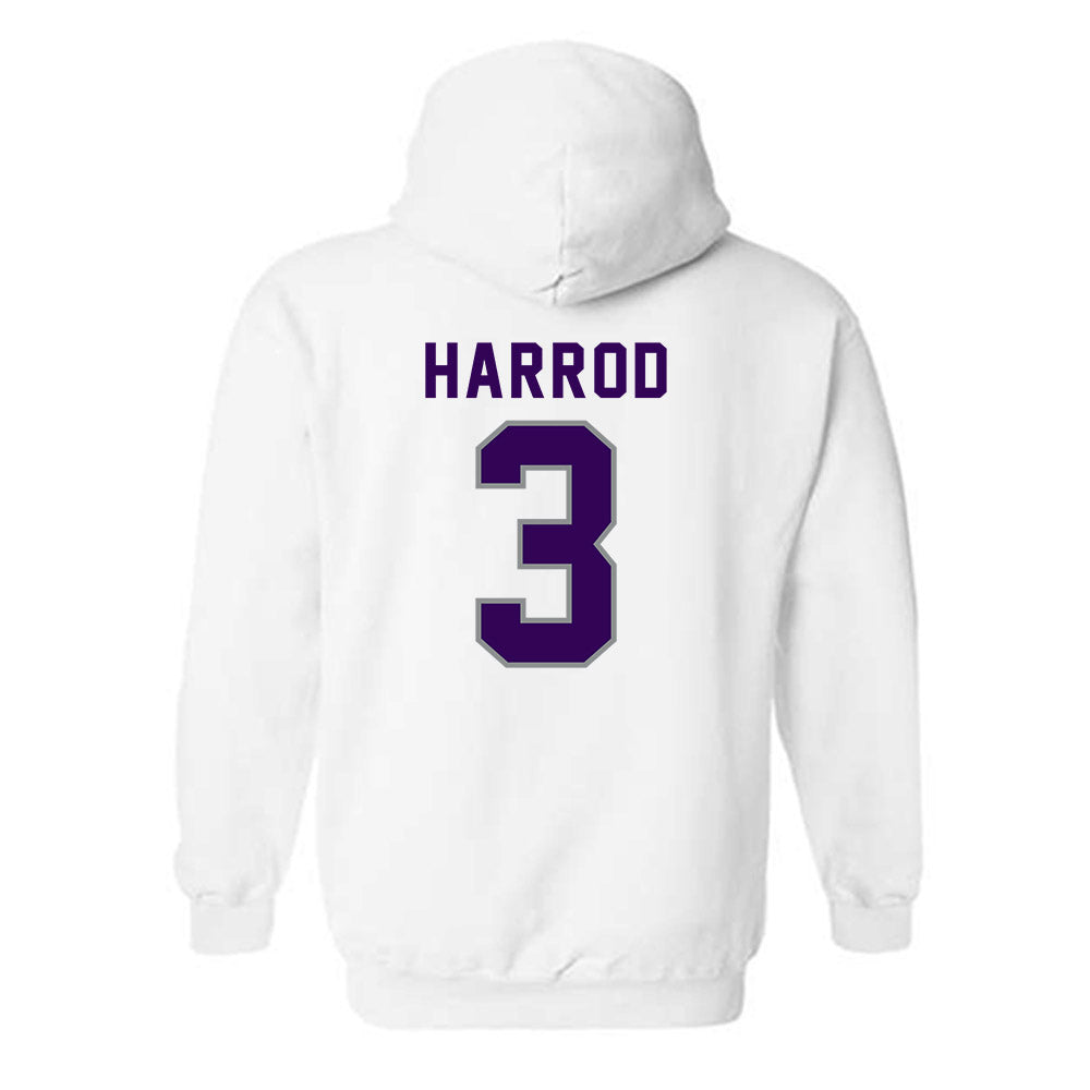 Kansas State - NCAA Women's Basketball : Brandie Harrod - Wildcat hand sign Hooded Sweatshirt-1