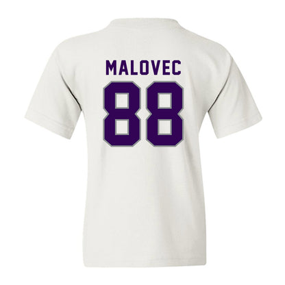 Kansas State - NCAA Men's Basketball : Timotej Malovec - Wildcat hand sign Youth T-Shirt-1