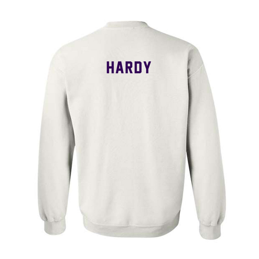 Kansas State - NCAA Women's Track & Field : Monique Hardy - Wildcat hand sign Crewneck Sweatshirt-1