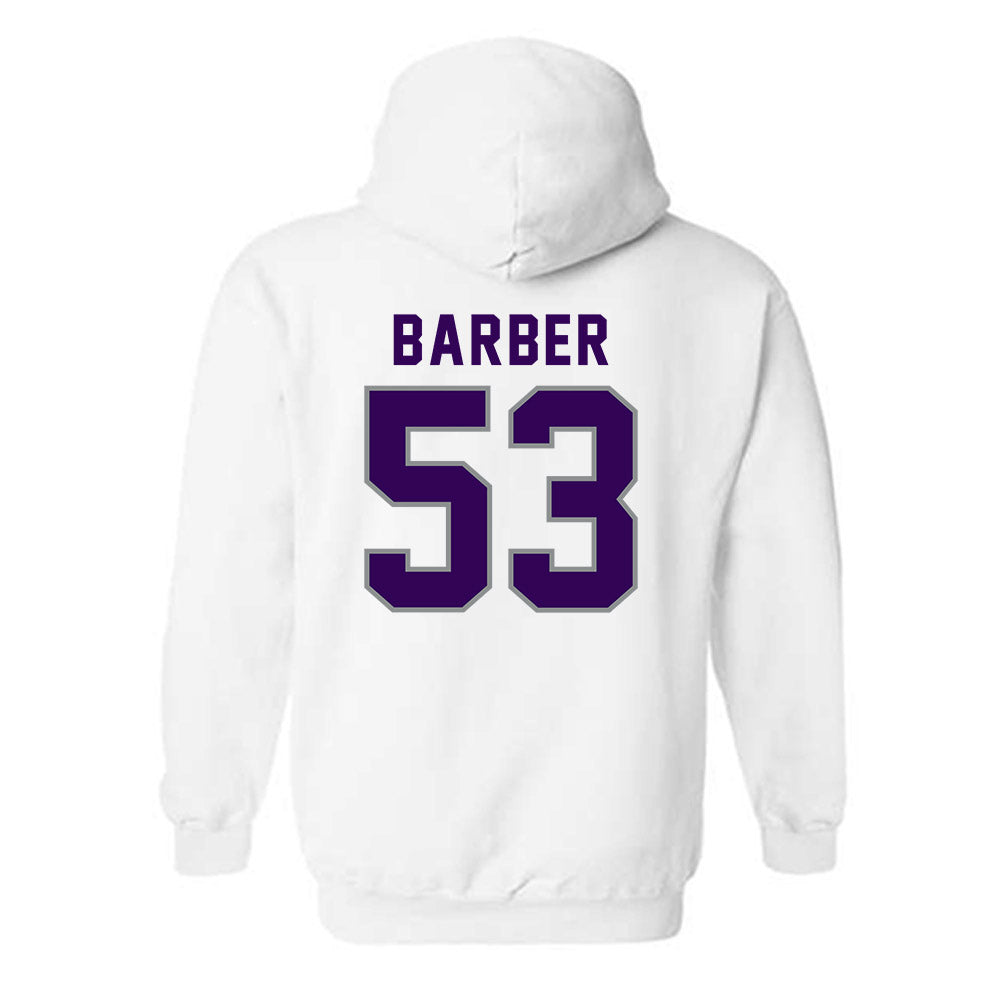 Kansas State - NCAA Football : Lamarcus Barber - Wildcat hand sign Hooded Sweatshirt-1