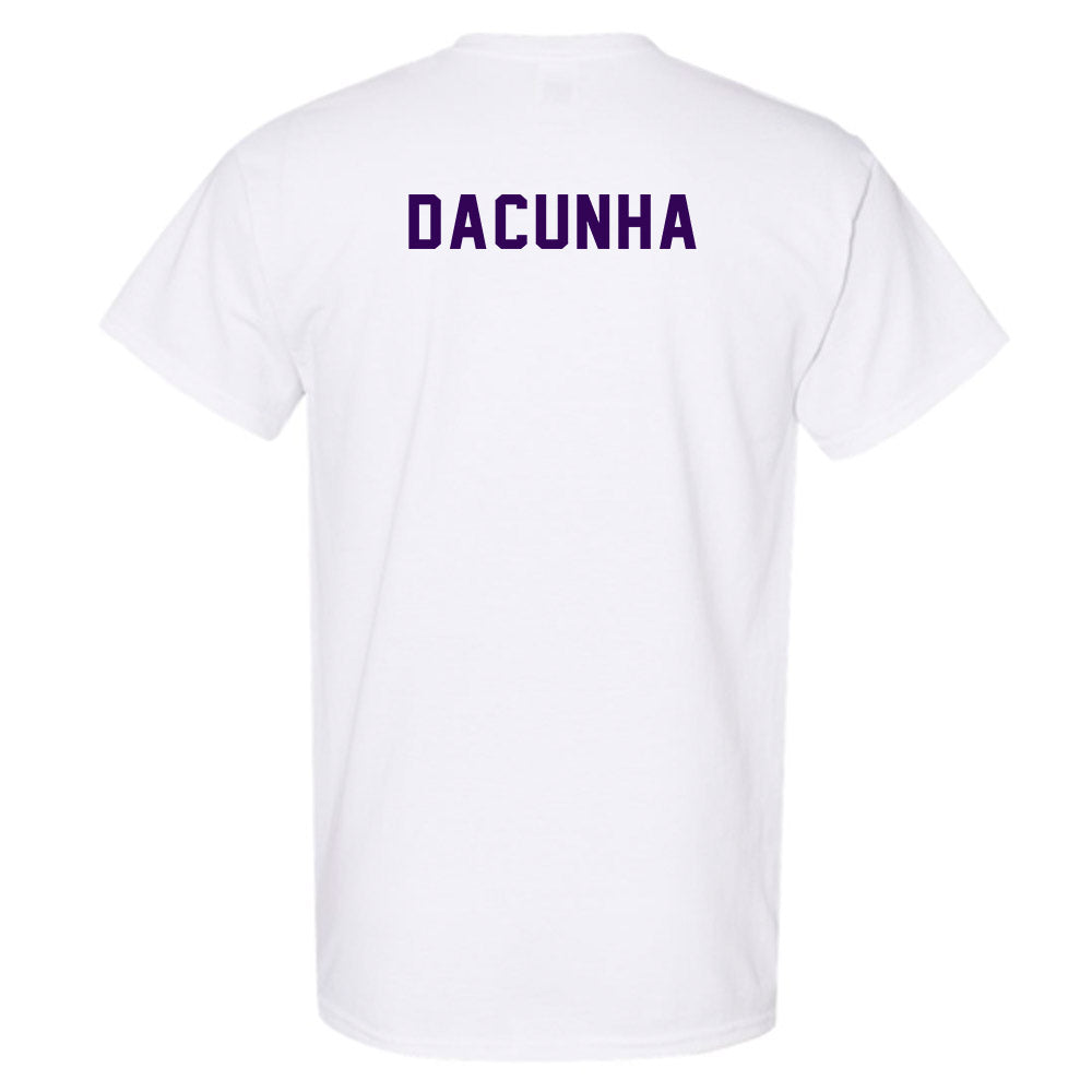 Kansas State - NCAA Men's Track & Field : Croix DaCunha - Wildcat hand sign T-Shirt-1