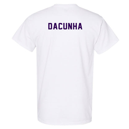 Kansas State - NCAA Men's Track & Field : Croix DaCunha - Wildcat hand sign T-Shirt-1